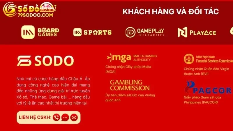 79Sodo được đánh giá là nhà cái top 1 tại Việt Nam